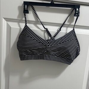 Lululemon Striped Black and White sports bra 12